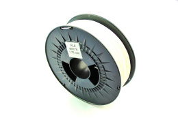 Filament ekonomiczny 3Drukarki PLA Biały 1 kg