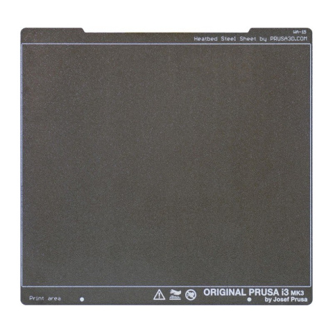 Płyta sprężynowa PEI teksturowane PRUSA MK3 MK3S