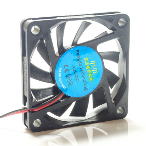 Wentylator 12V 60x60x10 mm 6010