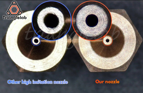 Dysza 0,8 mm Trianglelab typ e3d Mosiężna