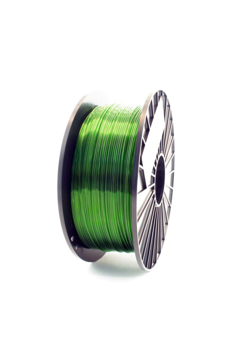F3D Filament PETG zielony transparentny 0,2kg 1,75mm