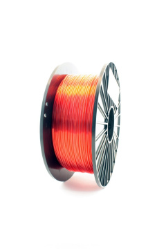 F3D Filament PETG pomarańczowy transparentny 0,2kg 1,75mm