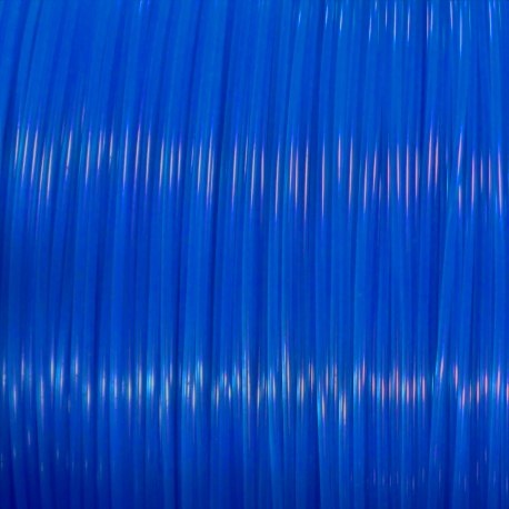 F3D Filament PLA niebieski transparentny 0,2kg 1,75mm