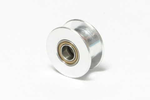 Koło pasowe łożyskowane GT2 6 mm Oś 5 mm Bez zębów
