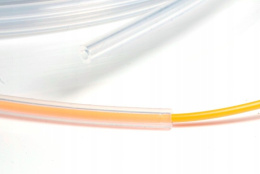 Rurka PTFE 2/4 - 1 metr Transparentna