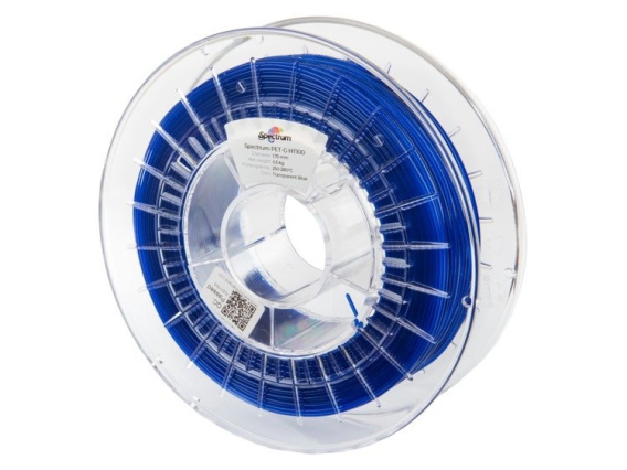 Spectrum Filament PETG HT100 Niebieski Transparentny 0,5 kg