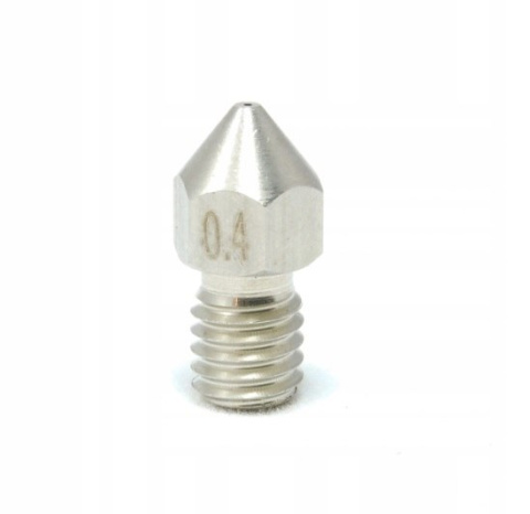 Steel conical nozzle M6 0,2 mm