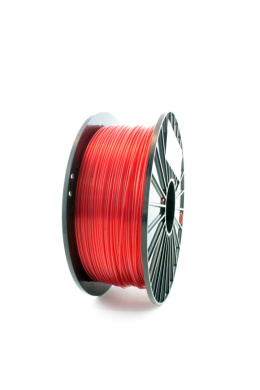 F3D Filament TPU czerwony transparentny 500g 1,75 mm