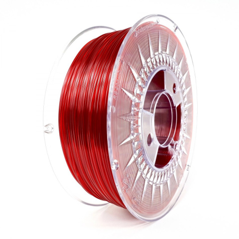 Filament Devil Design PMMA Transparentny Czerwony 1kg