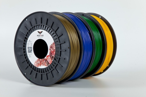Filament Noctuo PLA 1,75 mm Żółty dark yellow 0,25 kg