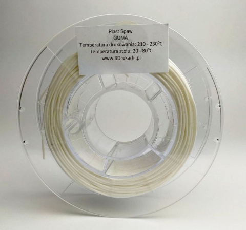 PlastSpaw Guma 100 gram Biały