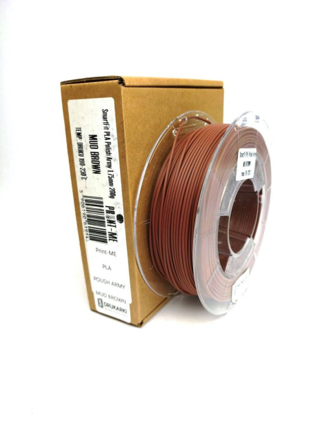 Print-me Smart-Fit PLA Polish Army 200g 1,75mm Brąz