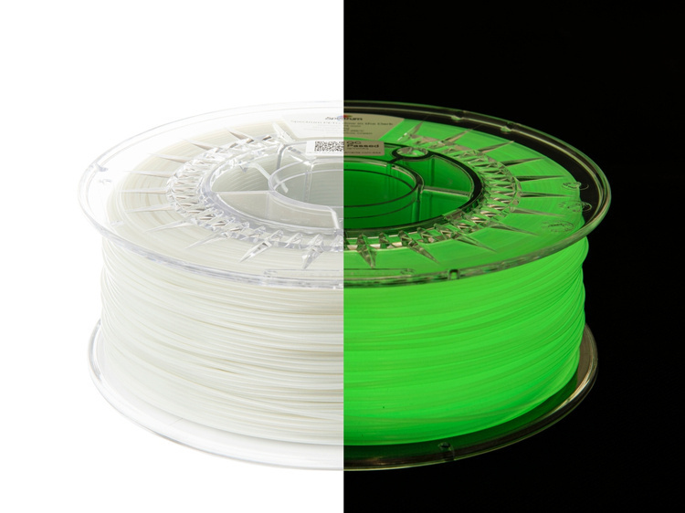 Spectrum Filaments PETG 1,75 mm Glow in the Dark Yellow-Green 1kg