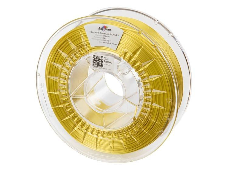 Spectrum Filaments SILK PLA Żółty Unmellow Yellow 1kg 1,75 mm