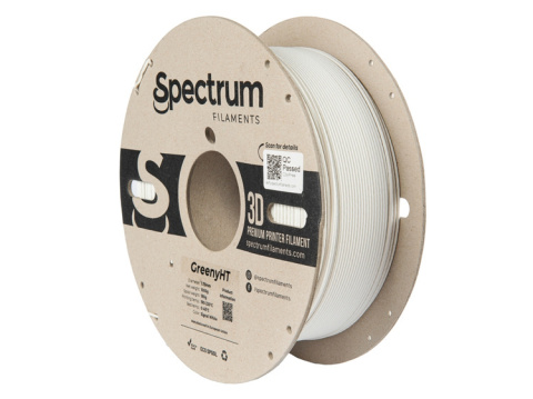 Spectrum Filaments GreenyHT PLA HT+ 1,75mm 1kg Biały Signal White