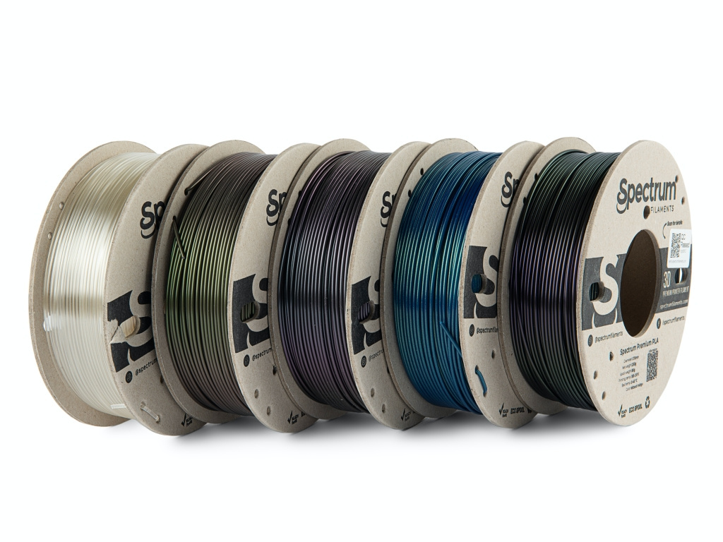 Spectrum Filaments PLA Essentials 5Pack 1,75 mm 5x0,25kg