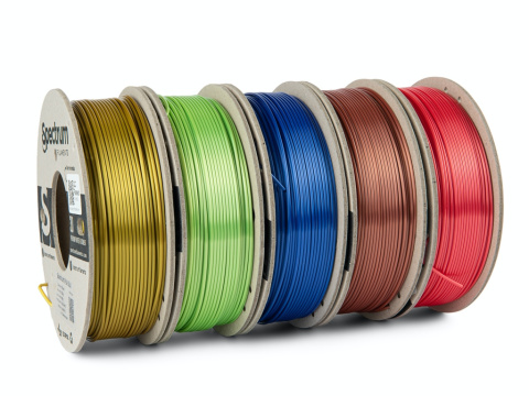 Spectrum Filaments PLA Silk 5Pack 1,75 mm 5x0,25kg